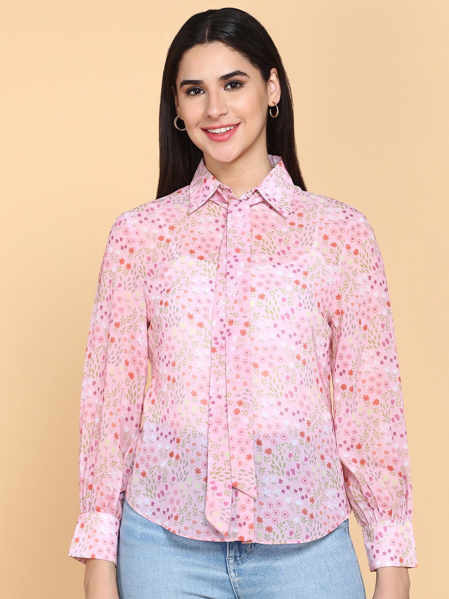 Comfort Floral Printed Casual Shirt