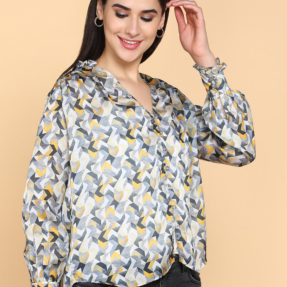 
                      
                        Women Comfort Opaque Printed Casual Shirt
                      
                    