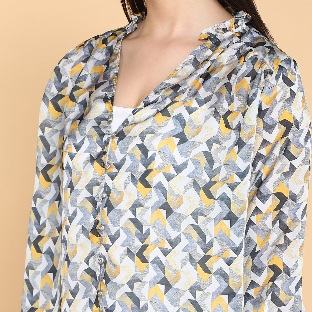 
                      
                        Women Comfort Opaque Printed Casual Shirt
                      
                    