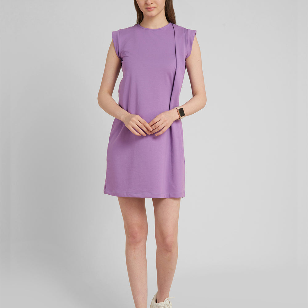 
                      
                        Purple A-Line Dress
                      
                    