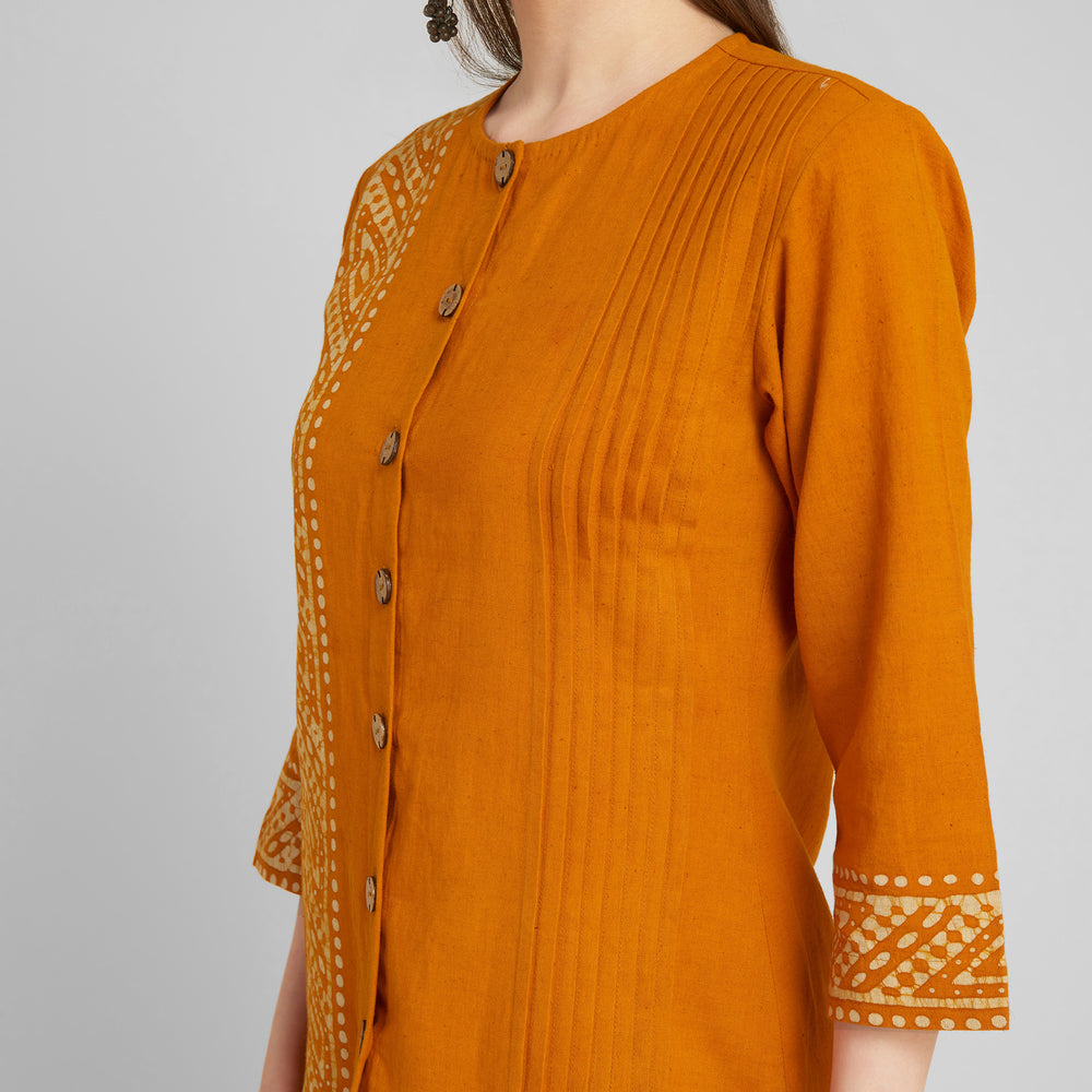 
                      
                        Mustard Short Kurti
                      
                    