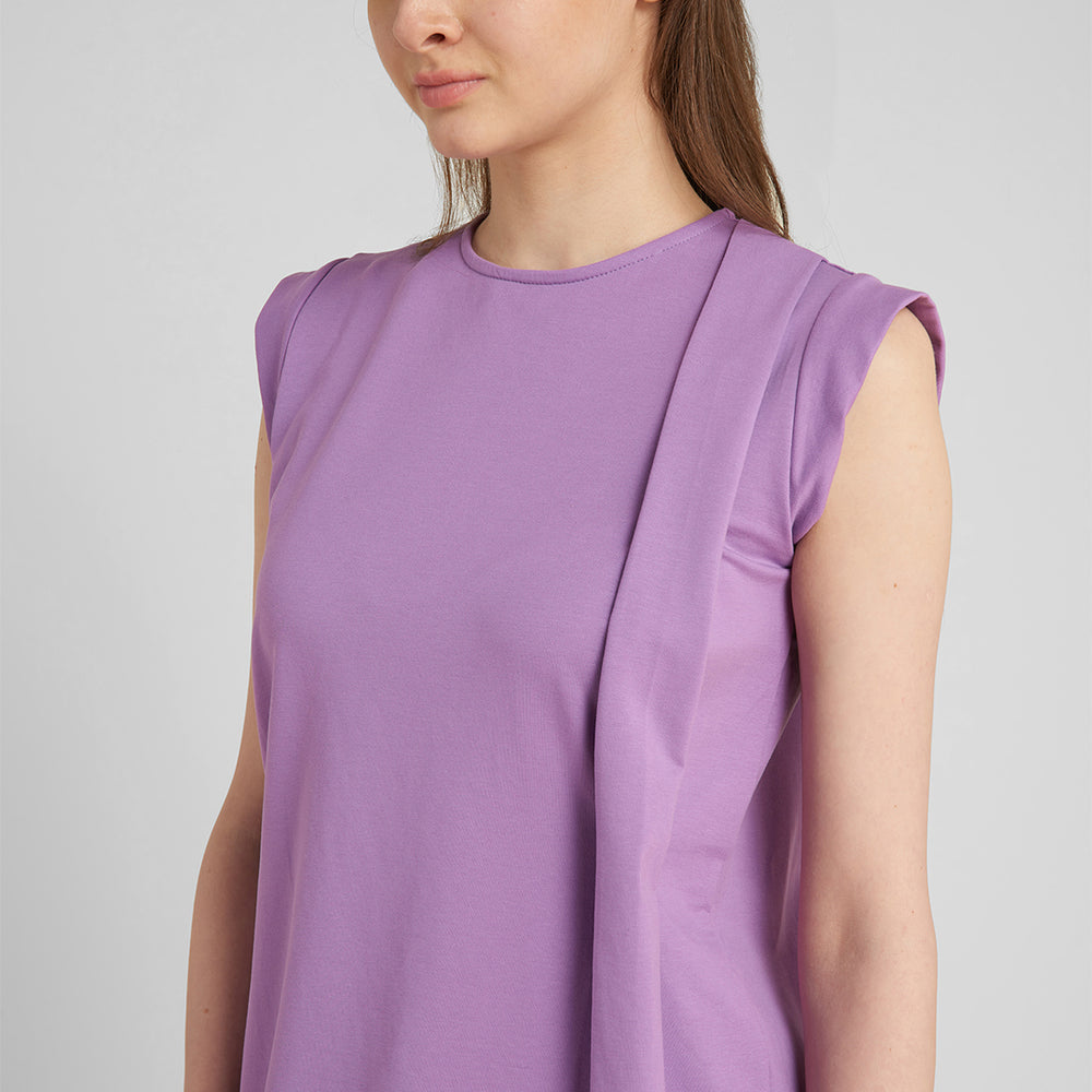 
                      
                        Purple A-Line Dress
                      
                    