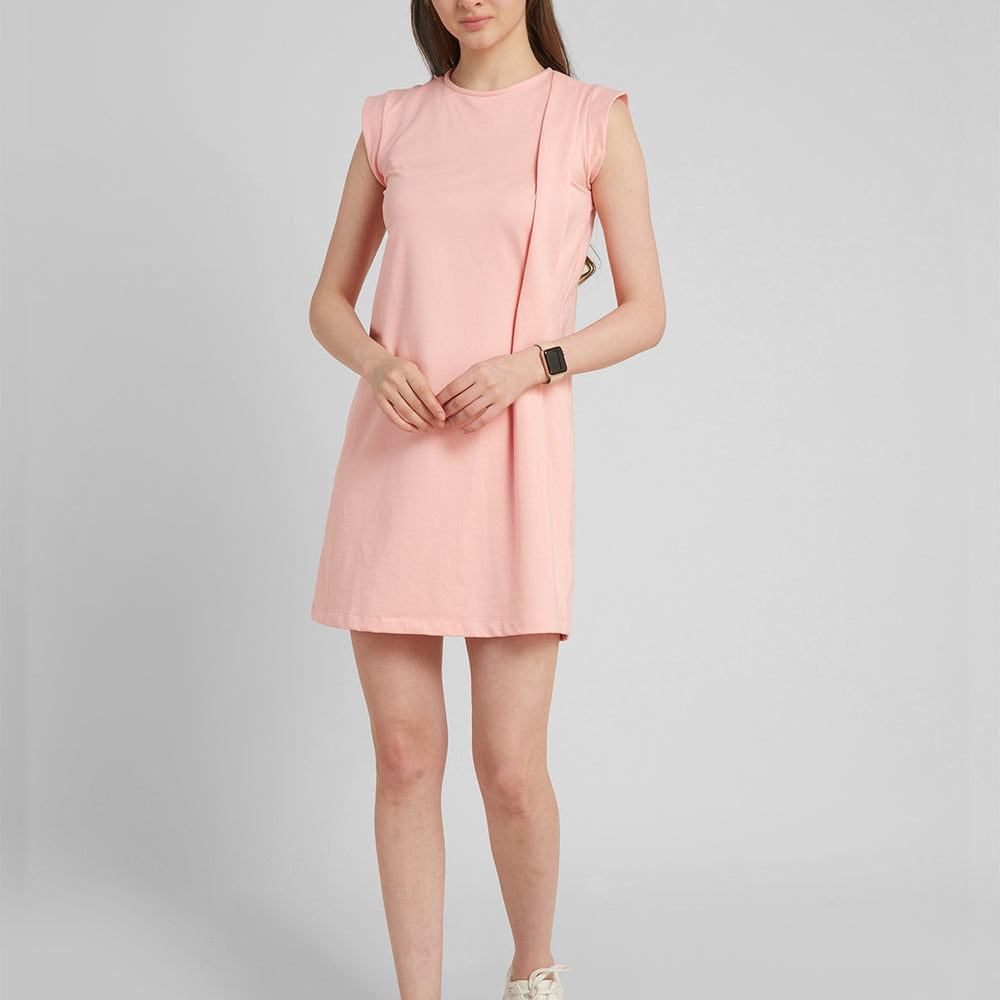 
                      
                        Pink A-Line Dress
                      
                    