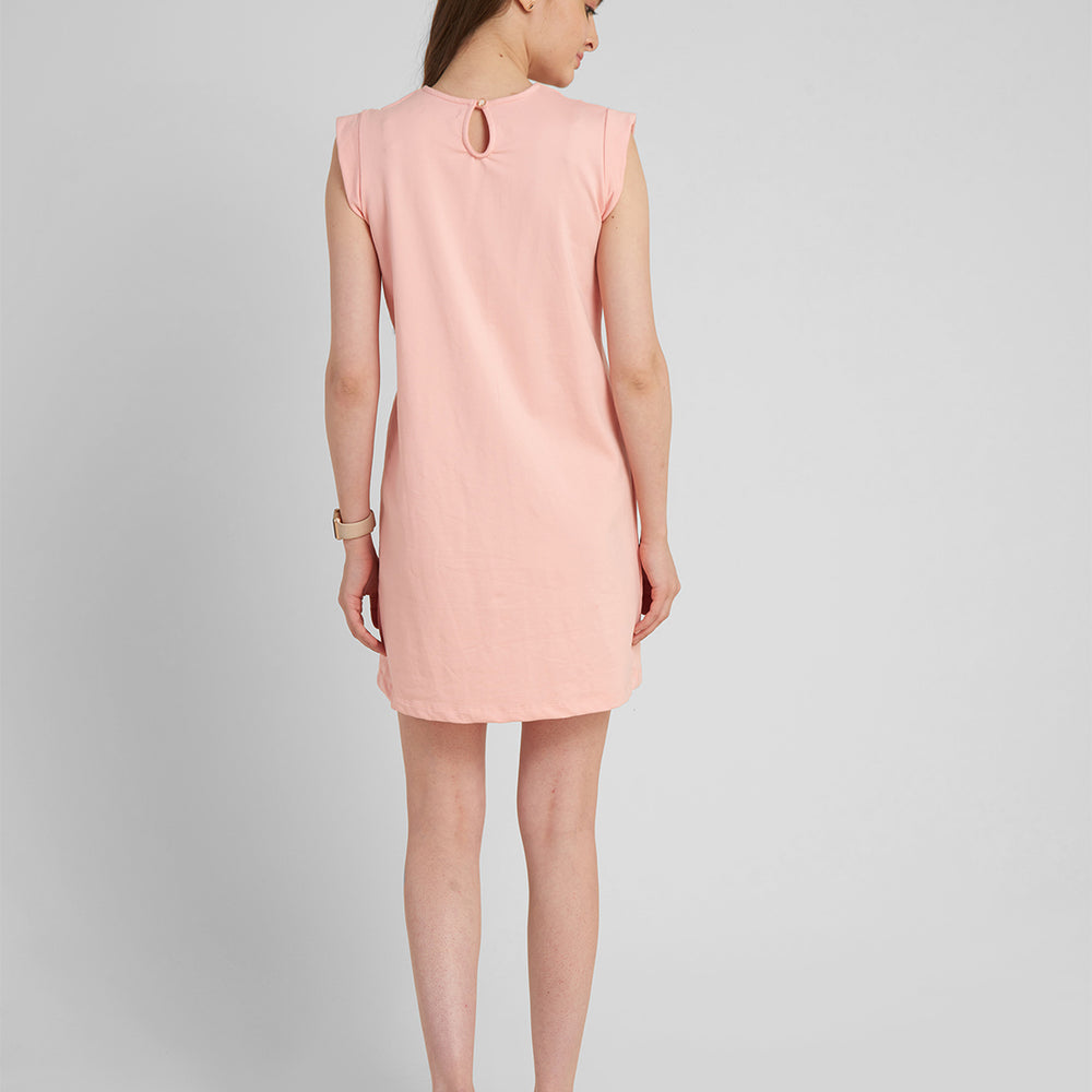 
                      
                        Pink A-Line Dress
                      
                    