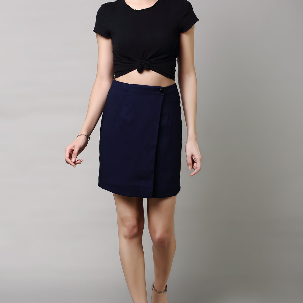 
                      
                        A-line Skirt with Back Pockets
                      
                    