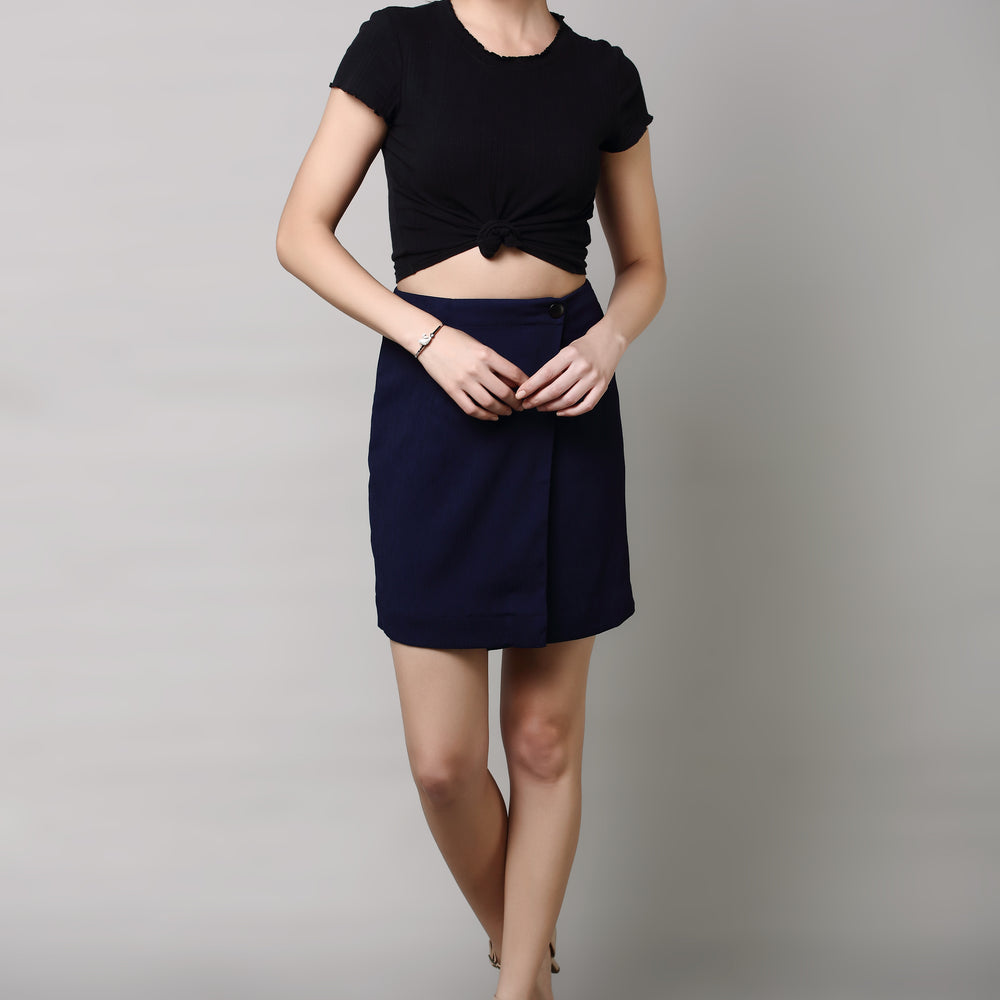 
                      
                        A-line Skirt with Back Pockets
                      
                    